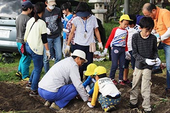 NPOぽぽハウス活動の写真