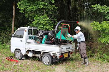 やす緑のひろば　活動の写真