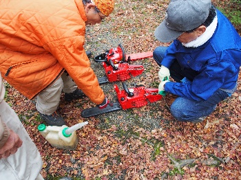 富之郷里山クラブの活動のようす画像