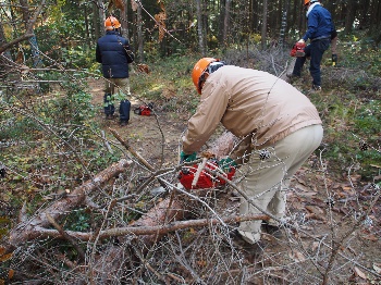 富之郷里山クラブの活動のようす画像