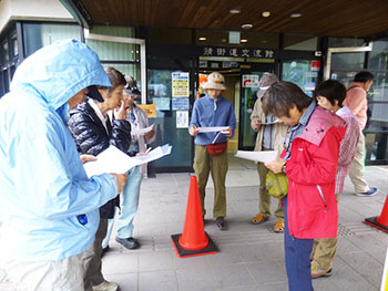 日本熊森協会滋賀県支部　活動のようす画像