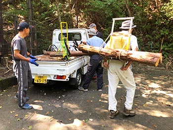 猪子山・地獄越え周辺の山道を良くする会 　活動のようす画像
